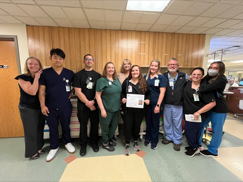 Some of our incredible Northern Dutchess Hospital stroke team members.